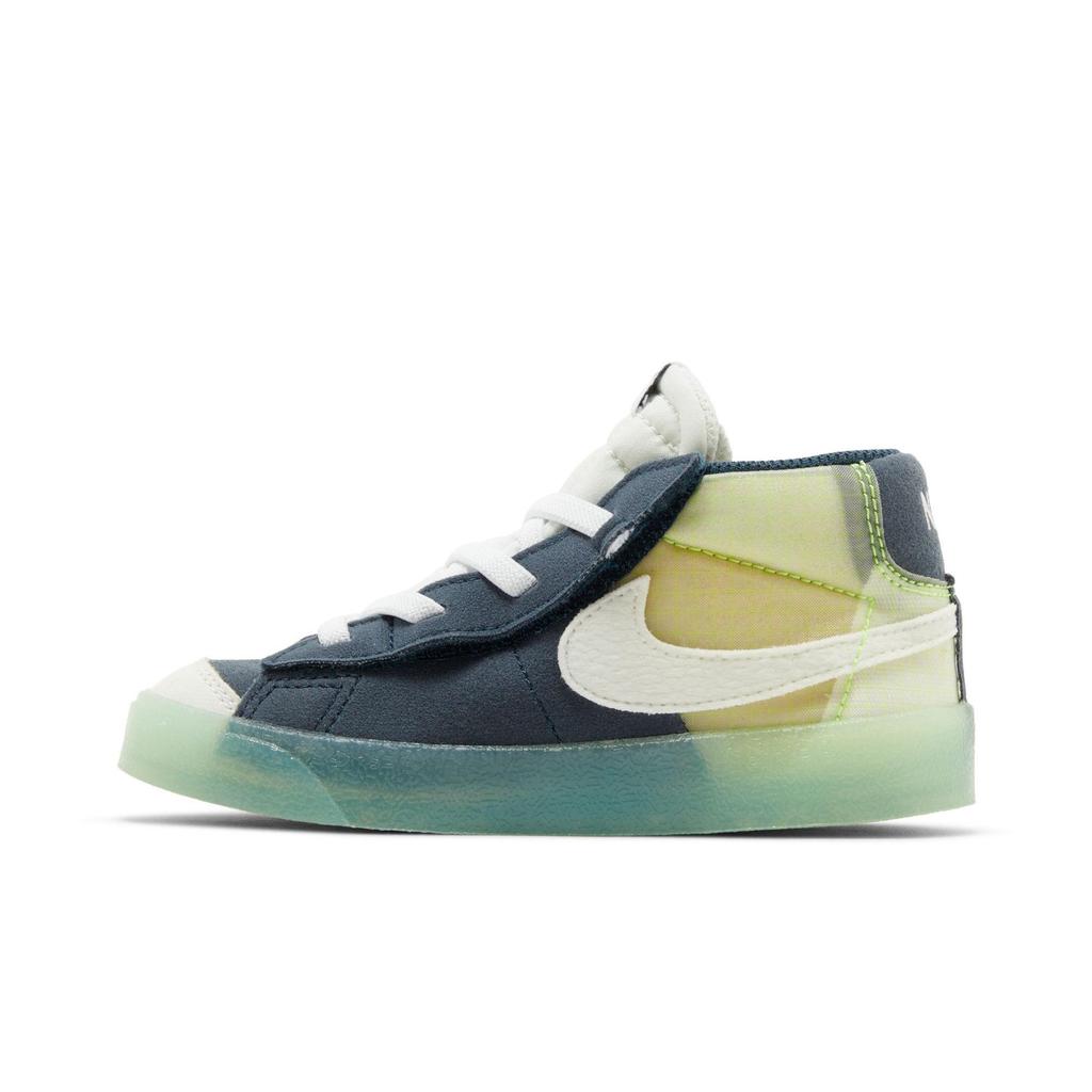 Nike Blazer Mid '77 Toddler 'Move To Zero - Armory Navy' (Unisex) Armory Navy / Summit White / Glacier Ice / White Toddler Shoes DJ0313 400