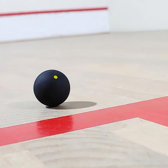 39MM Single Dot Squash Ball Professional Reaction Speed Training Practice High Bounce Blue Red Yellow Dot Sports Ball