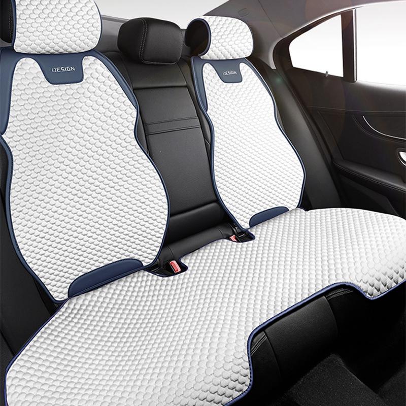 X406 All-Season Icy Car Seat Cushion: Cool and Breathable Pad for Spring, Summer, and Autumn