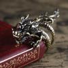 Dominant Retro Style Dragon Ring for Men and Women - Trendy Japanese-Korean Open Index Finger Ring for Students