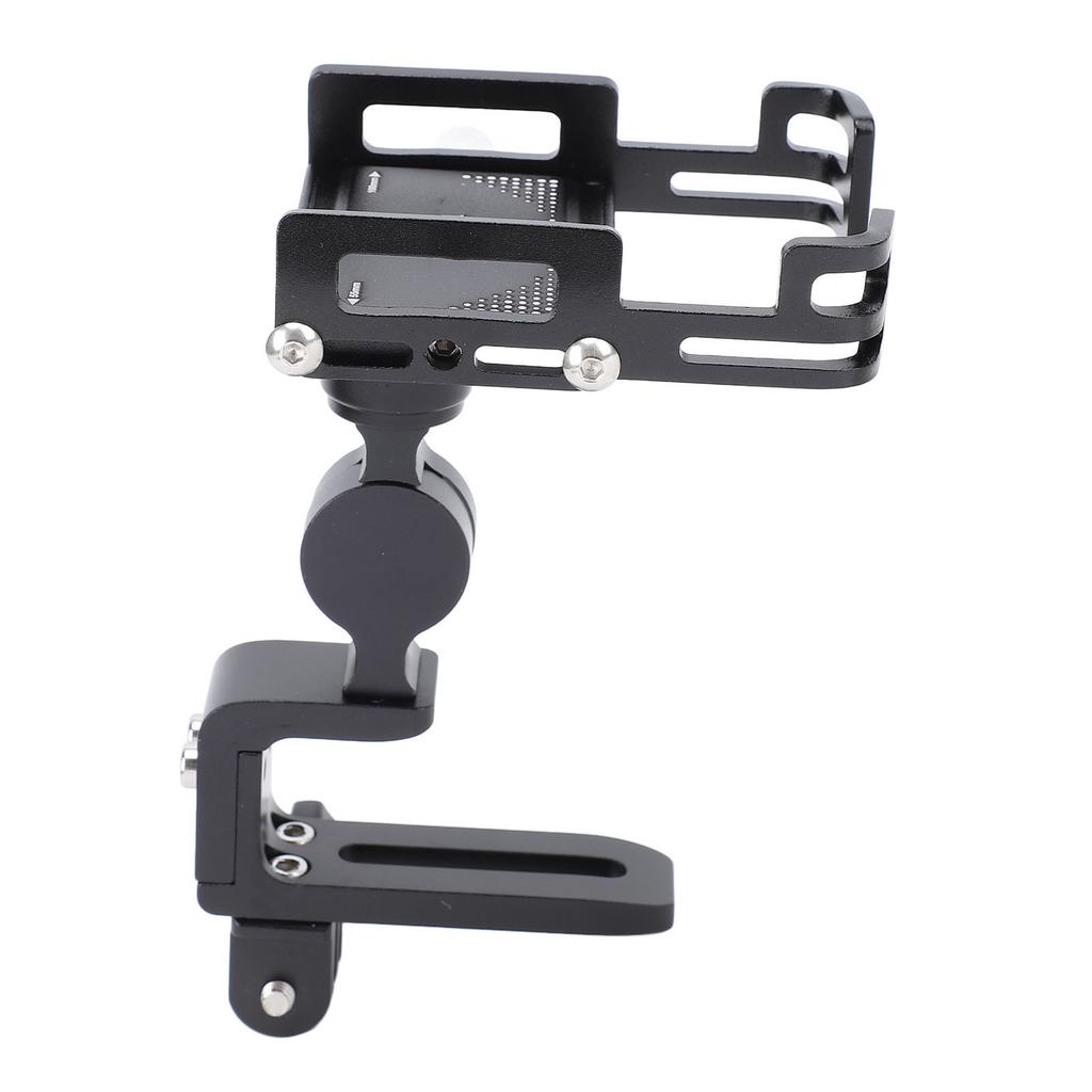 Bike Phone Holder 360 Deg Rotation Aluminum Alloy Stable Cycling Phone Mount for 2.2 To 3.9in Width Devices