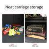 Auto Rear Trunk Stretchable Cargo Net Organizer Mesh Multiple Purpose Storage Luggage Net with Hook for Vehicles Pickup