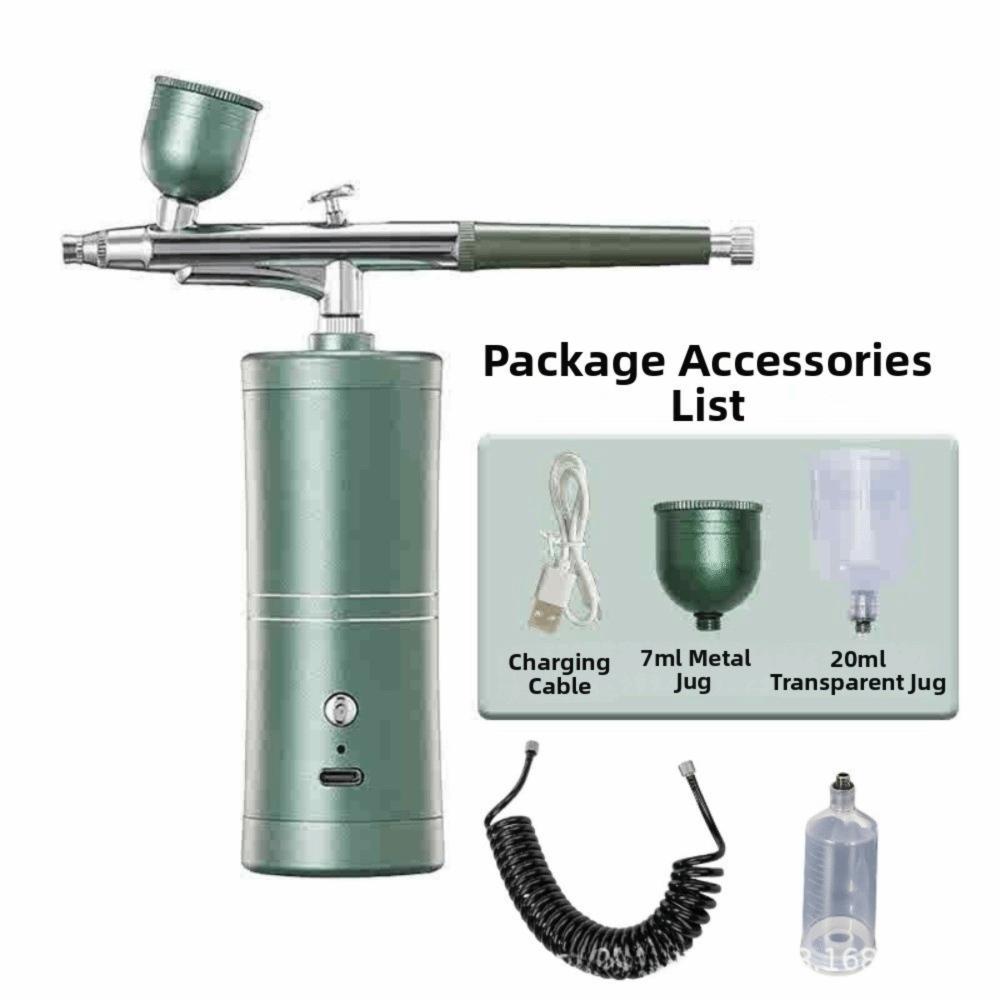 Portable Oxygen Injector Multifunctional Nano Steam Airbrush Nano Spray Tattoo Painting