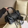 Nowa Moda damska torba czarna torba motocyklowa Letnia Świeża Torba Tote Damska Moda codzienna Torba Duża torba ręczna