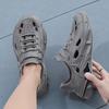 Men's shoes 2025 summer new outer wear stepping on shit all-inclusive hole shoes men's breathable hollow seaside beach sandals