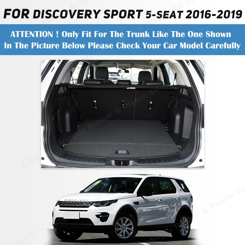 Full Coverage Trunk Mat For Landrover Discovery Sport 5/7-seat 2016- 18 17 Car Boot Cover Pad Interior Protector Accessories