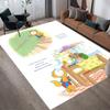 Cute Bobo Home Sofa Decoration for Living Room & Bedroom, Non‑Slip Play Flannel Floor Mat for Game Room