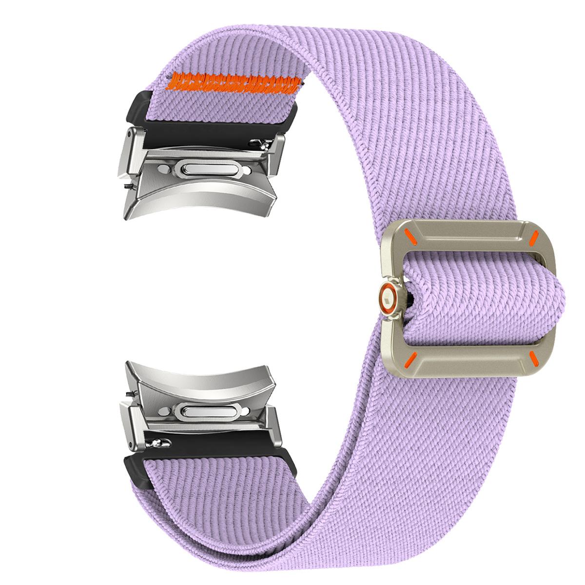 

Nylon Loop Strap Dor Samsung Galaxy Watch 7/6/5/4 Breathable Sport Band For Galaxy 6/4 Classic 5 Pro Smartwatch Bracelet for 7FE