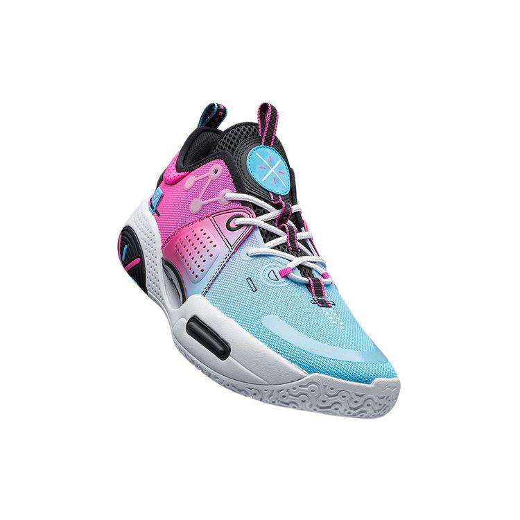 Li-Ning Wade All City 9 V1.5 South Beach Men Sneakers Blue Pink ABAR077-13