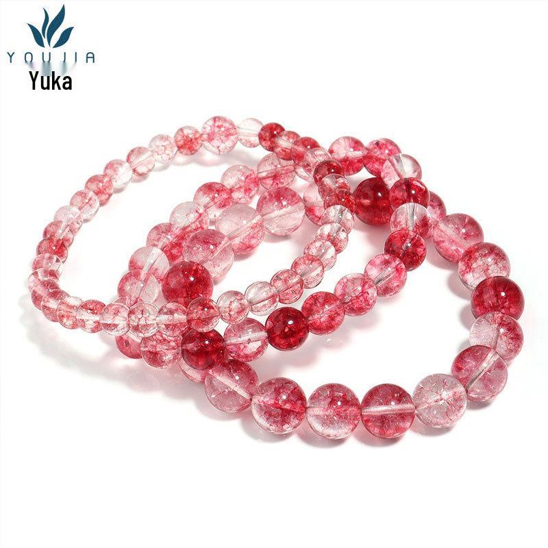 

Seven-Color Phantom Crystal Bracelet - High-End Women s Jewelry Featured on Xiaohongshu