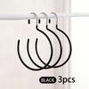 1-5pc Non-Slip Scarf Ring Hanger Multifunctional Tie Hat Belt Storage Rack Closet Organizer Accessory Hanging Rack Cloth Hanger