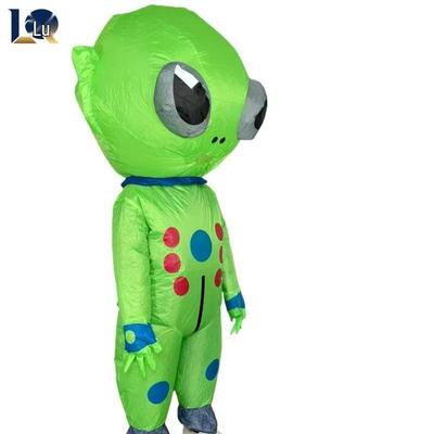 Halloween Alien Inflatable Big Head Costume & Party Prop