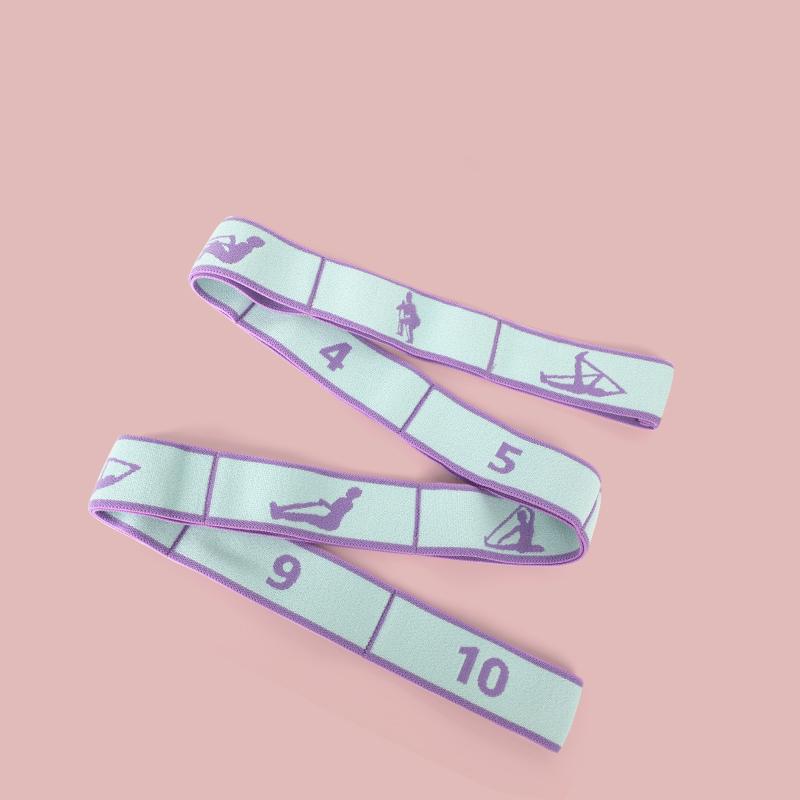 High Elastic Yoga Stretch Band Resistance Rope for Fitness Pilates Dance Gym Training Exercise Pull Rope with Durable Material