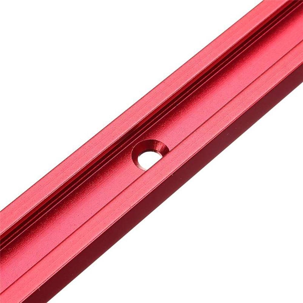 Red Miter Jig T-Slot Track Table 300-600mm T-Track Tool Woodworking New