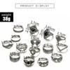 15 Stück/Set Vintage Ring Persönlichkeit Punk Gothic Herren Damen Ringe Schmuck Geschenk