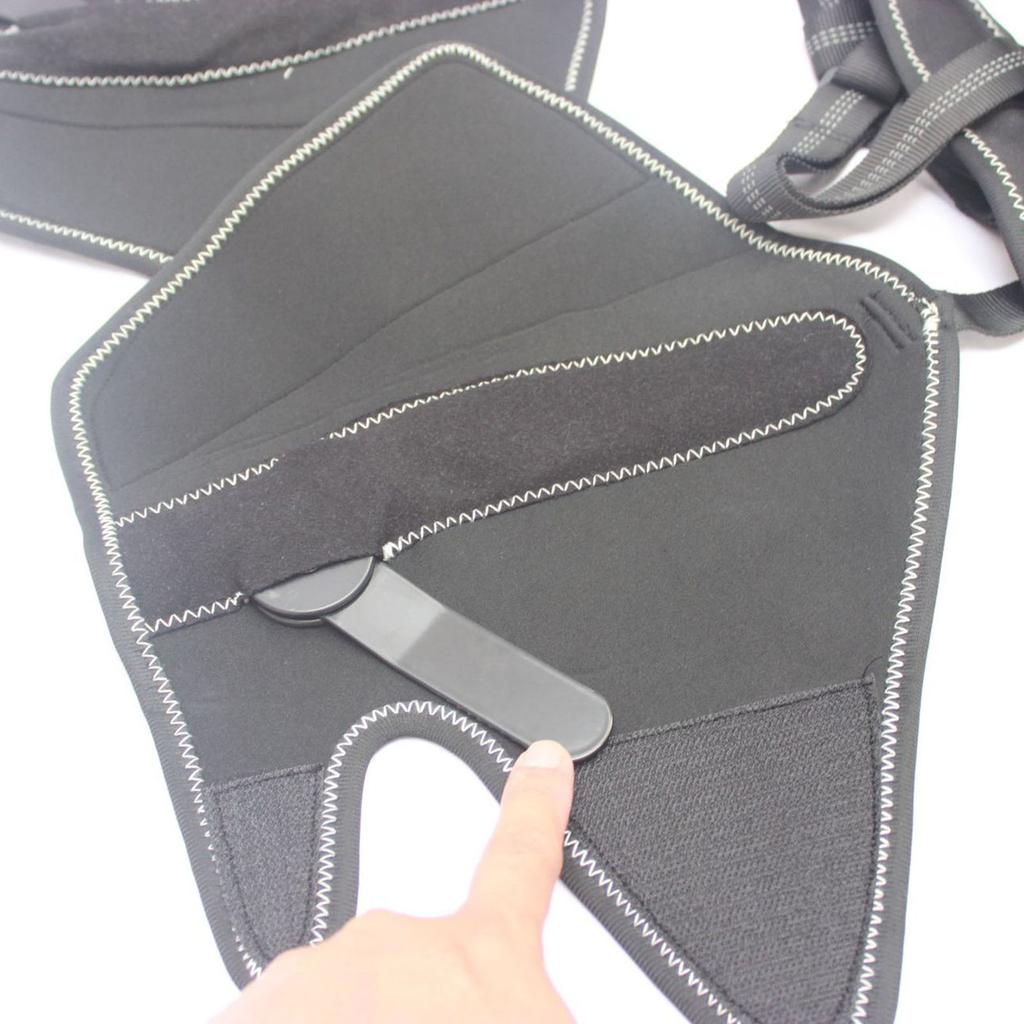 Nastavitelná ortéza na psí nohy předchází zraněním a poskytuje teplo pro zotavení proti olizování, pomáhá při hojení.