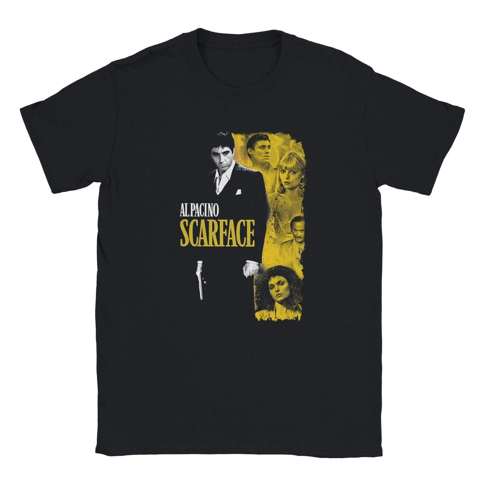 Scarface Inspired T-Shirt | Tony Montana The World Is Yours Graphic Tee 2XL