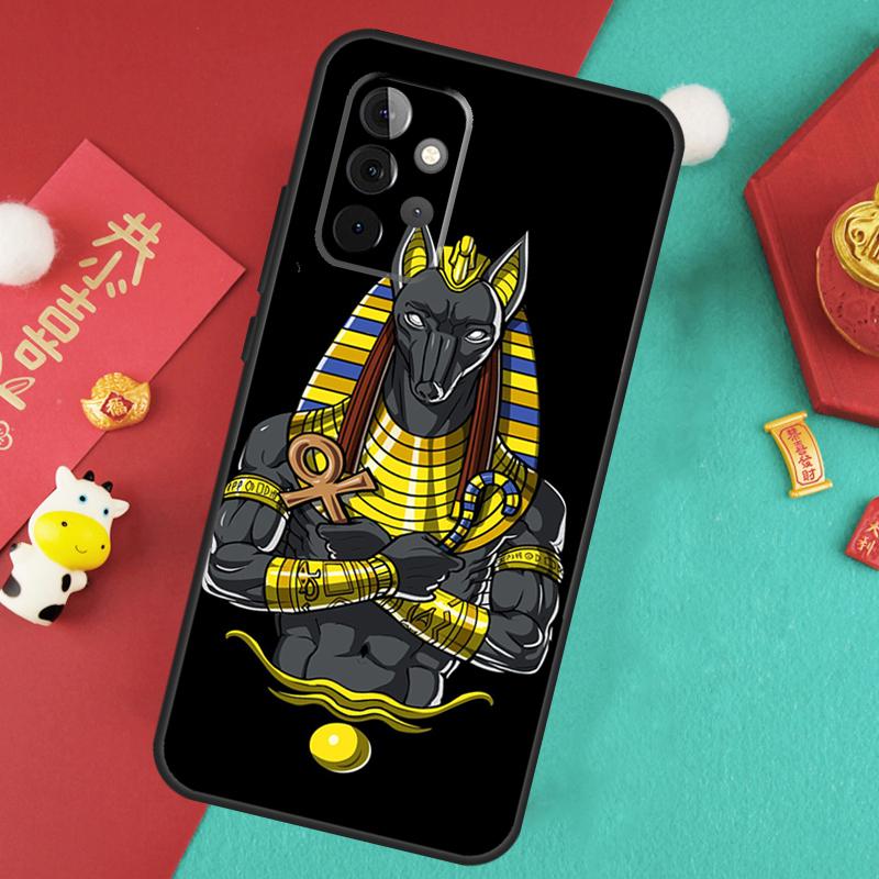 Anubis Egyptian God Case For Samsung Galaxy A34 A54 A14 A15 A25 A35 A55 A53 A33 A13 A52 A32 A12 A51 A71 Cover