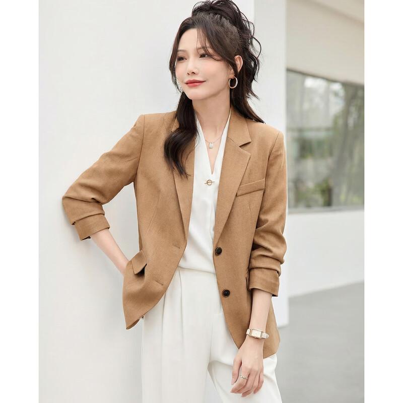 TERRE BLEUE Women s Relaxed Fit Blazer XL