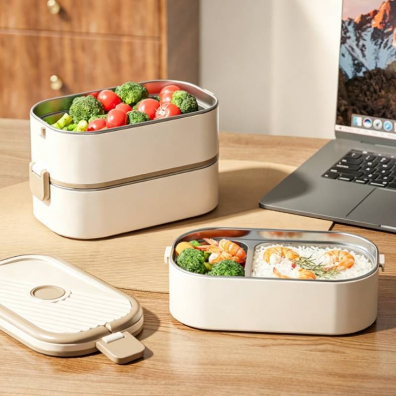 304 Stainless Steel Insulated Bento Box For Office And School Use