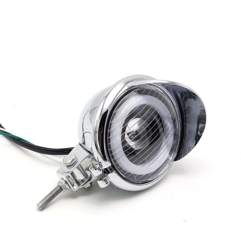 

12V Motorcycle Front/Rear Indicator Light High Brightness Angel Eye LED Headlamp Motorbike Modification Light 1
