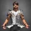 Medieval Half Body Armor Suit 18 Gauge Steel Knight Costume LARP Cosplay Chest Plate Pauldrons Renaissance Festival Warrior Gear