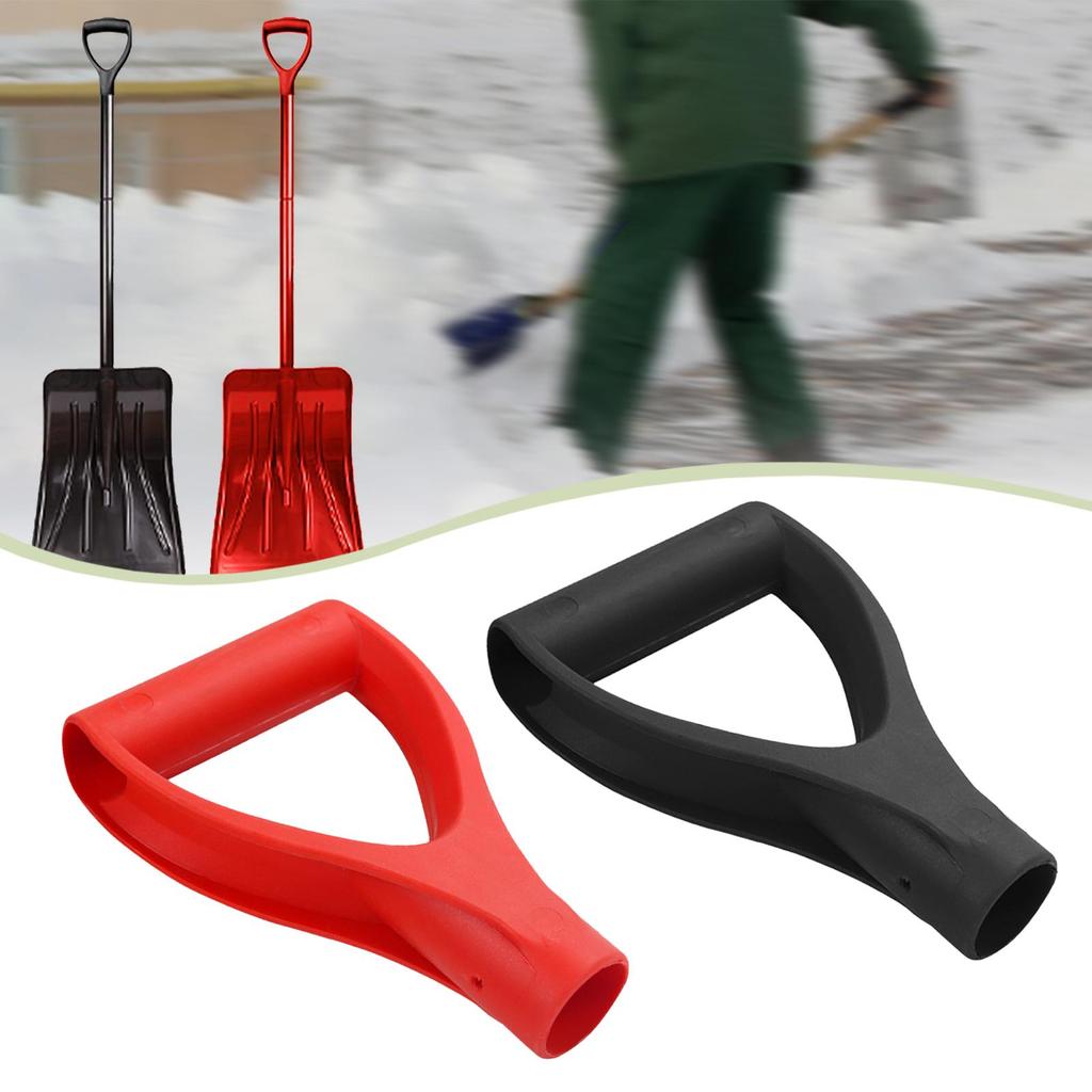 Thickened PP D Handle Grip Replacement for Shovel Shaft Universal Fit for Yard and Snow Tools