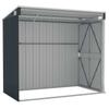 Vidaxl Garden Shed, Wall-Mounted, Anthracite, 118X194X178 Cm