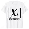 S5XL Best Funny Math Teacher Joke Fun Stay Positive TShirt Unisex Shirts For Men Fashion Clothing Streetwear Graphic T Shirts