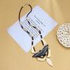 Retro Indian style yak bone handmade short necklace men and women original personality Tibetan performance jewelry