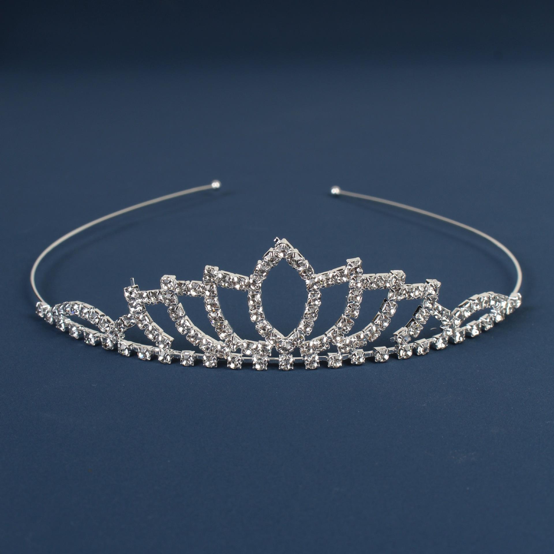 

Headband Bride Crown Rhinestone Crown Fashion Tiara For Fashion Accessory Birthday Party Party XXS