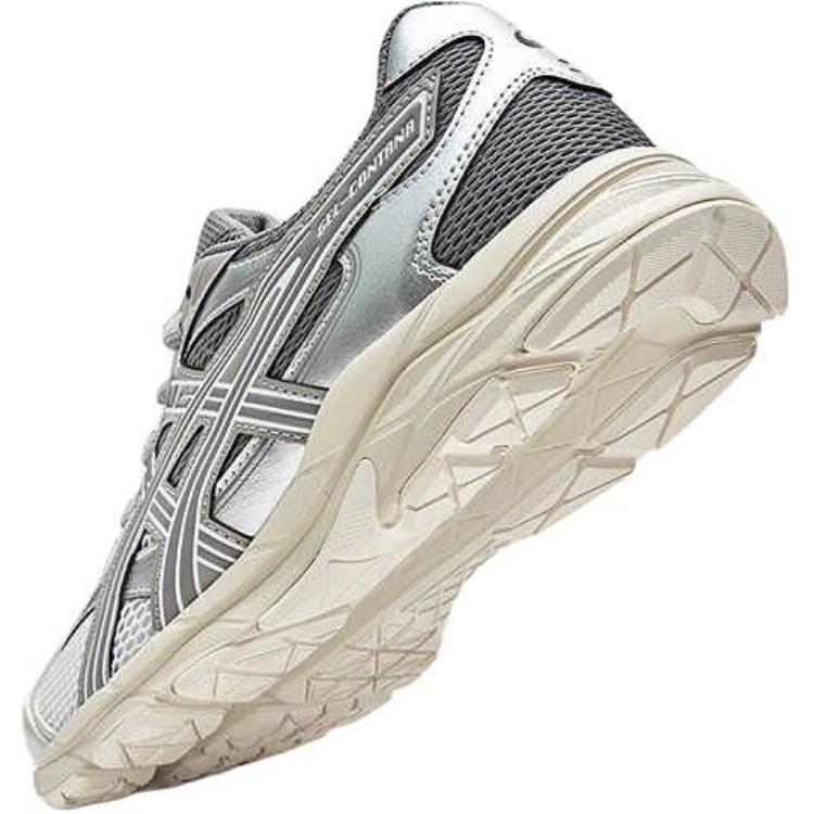 Asics Kids Contana Comfortable Soft Low-Top Running Shoes Men Running Shoes Silver 1014A371-102