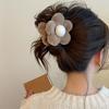 1pc Plush Flower Hair Claw Clip Autumn Winter Charm Hair Clip Cute Sweet Hair Accessories