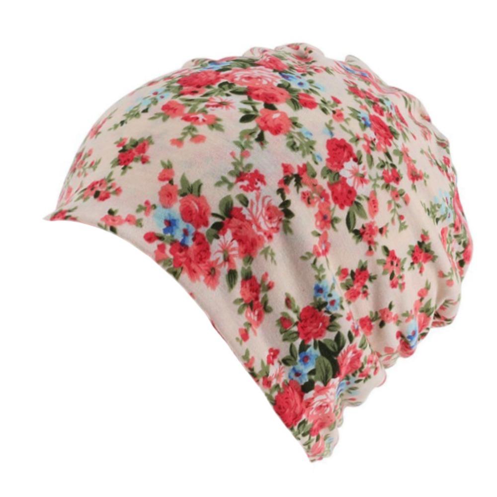 Casual Wind Cotton Hat Bandana Spring Sleep Caps Beanies Headwrap Chemotherapy Hat Women National