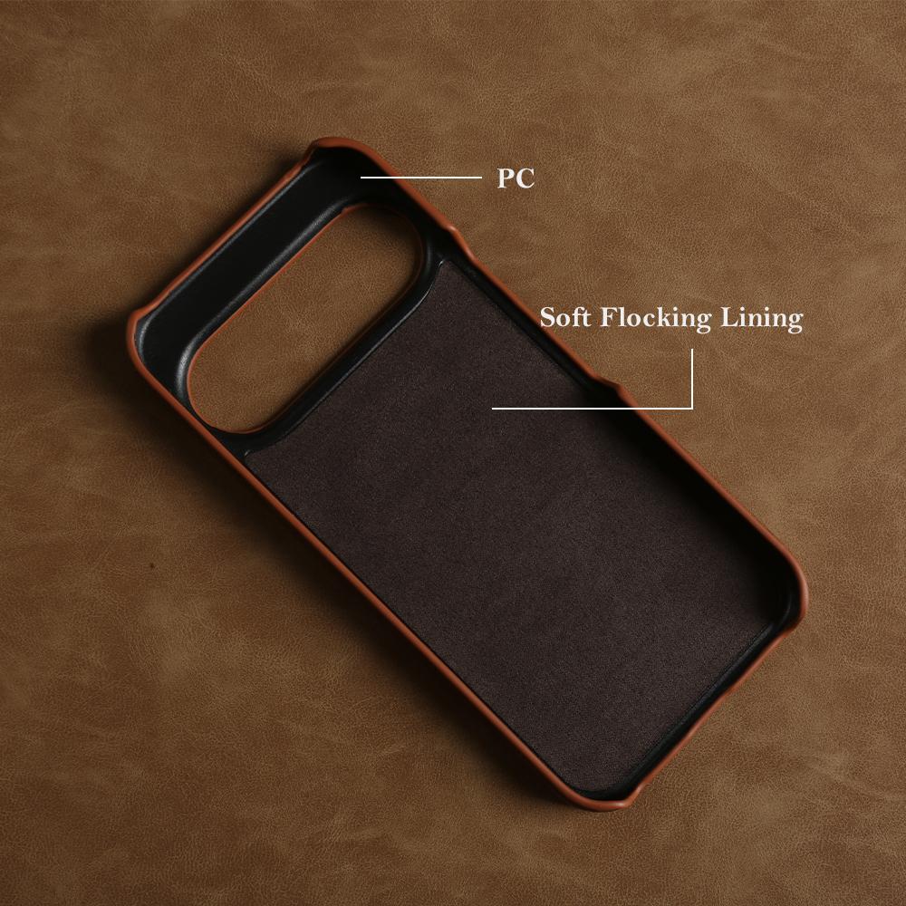 Skin-like Leather Phone Case For Google Pixel 10A10 Pro XL 10Pro XL 9A 8A 7A 6A Pixel 9 Pro XL 6 7 8 Back Cover Coque Funda Bag