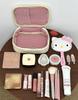 Strawberry Plush Makeup Bag: Large Capacity Travel Essential for Women