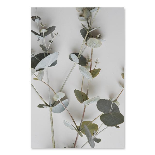 Botanical Eucalyptus Plant Canvas Paintings Nordic Simple Posters and Prints Interior for Living Room Hallway Home Cuadros Decor
