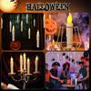 12PCS LED Floating Candles with 1PC Magic Wand Remote Timer for Birthday Halloween Party