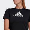 T Shirts Women's Black Crew Neck Moderate Straight Fit GL3820