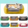 Comfy Pet Bed For Dogs And Cats Washable And Waterproof Sleeping Cushion
