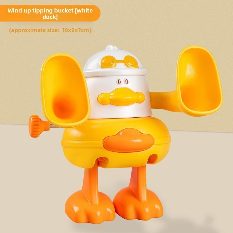 Kunststoff Babyspielzeug-Set mit Cartoon-Ente und Gorilla für Säuglingslernen und Entwicklung