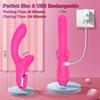 Sucktion Vibrator G-Spot Dildo Rabbit Women Adult Sex Toys Massager