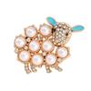 Luxury Sheep Themed Brooches For Men And Women Fashion Jewelry Accessories Couple Party Gifts