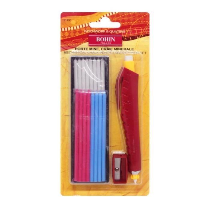 Porte-mine à craie et mines de recharge