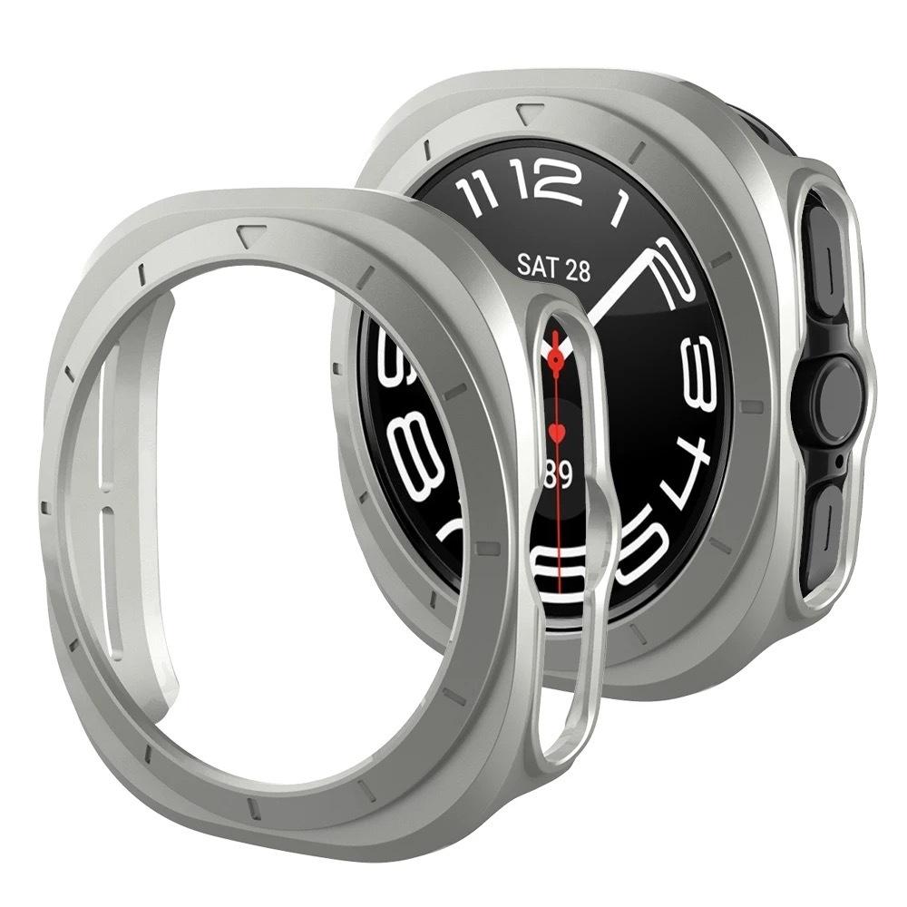 PC Matte Watch Case For Samsung Galaxy Watch 7 Ultra Case Hollow Hard Protective Cover For Galaxy Watch 7 Ultra 47mm Accessories