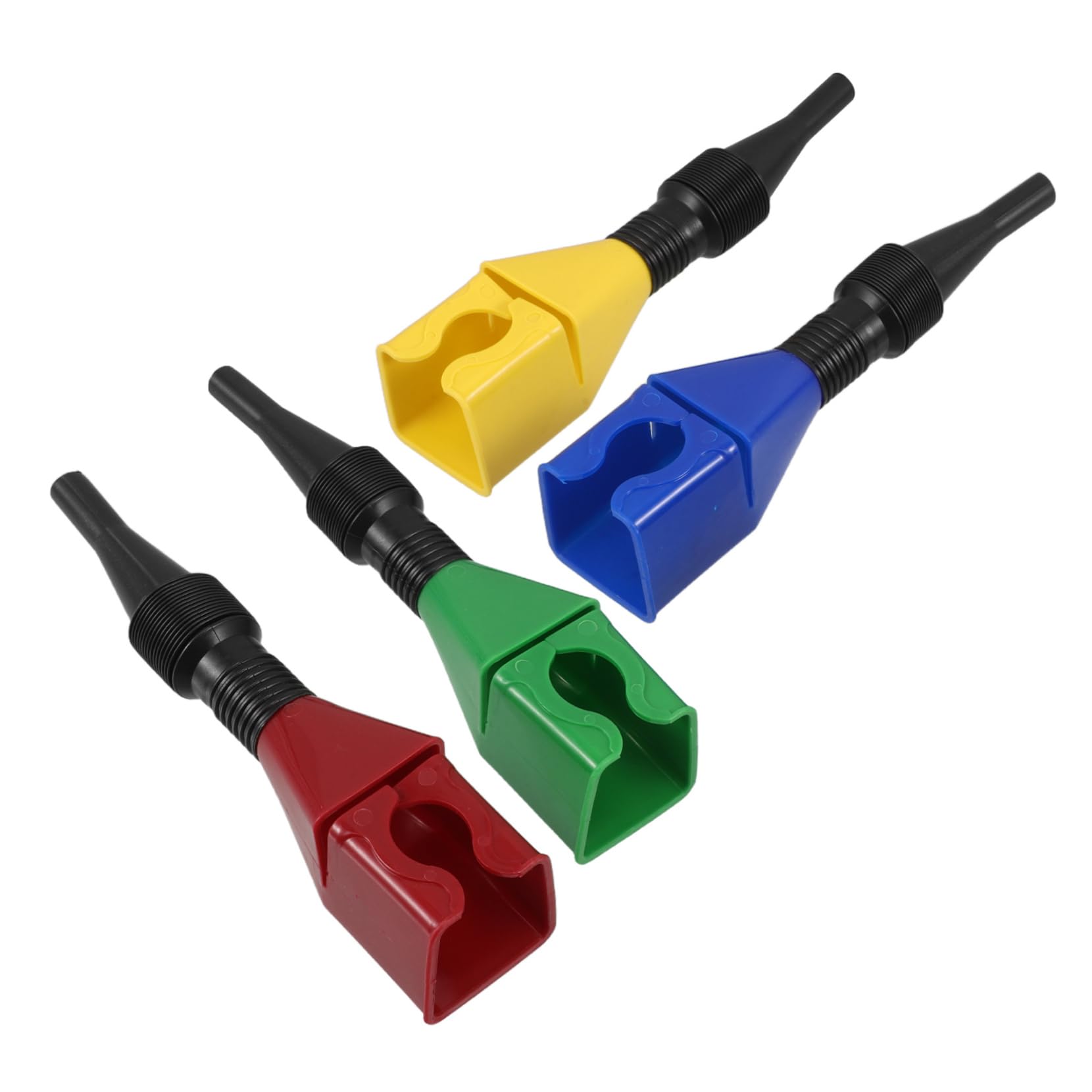 

DONFAMDS 4 шт. Заправочная воронка Воронка Шланг Широкое горло Жидкая воронка Воронка Трубка 20.50X4.50X4.50CM