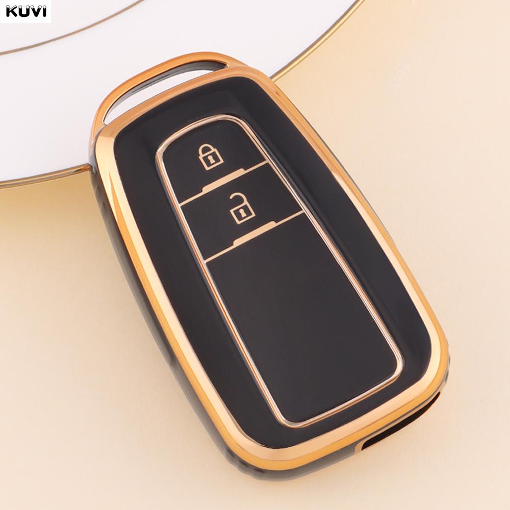 

2 3 Buttons Tpu Car Key Case Cover Shell For Toyota Prius Camry Corolla Chr C-Hr Rav4 Land Cruiser Prado Holder Fob Accessories