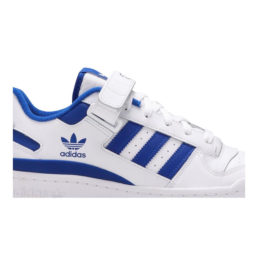 adidas Forum Low 'White Royal Blue' (Unisex) Cloud White / Cloud White / Royal Blue Skateboard Shoes FY7756