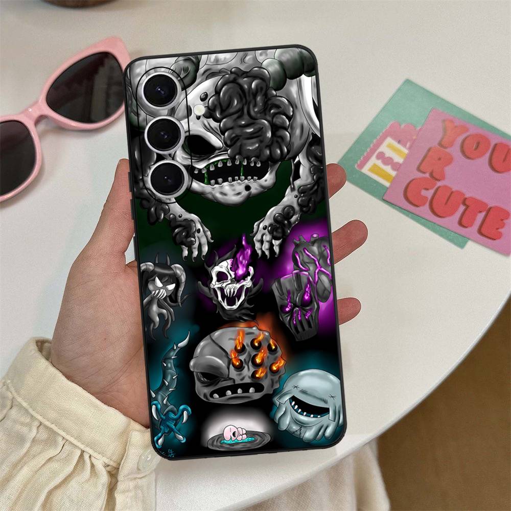 Game The Binding Of I-Isaac Phone Case For Samsung S 24 Fe 25 Ultra Plus 20 Lite 21 30 22 23 24 22 Ultra 5G Fundas