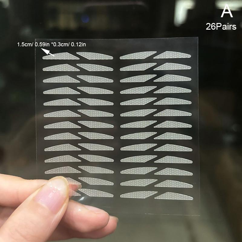 

1 лист Невидимая лента для двойных век Прозрачная самоклеящаяся Натуральный лифтинг больших глаз Не оставляющие следов сетчатые кружевные наклейки для глаз Глаза